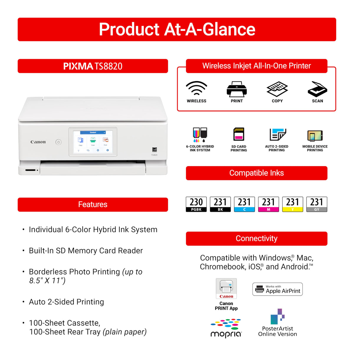Canon Printer 6793C022, One Size – view 3