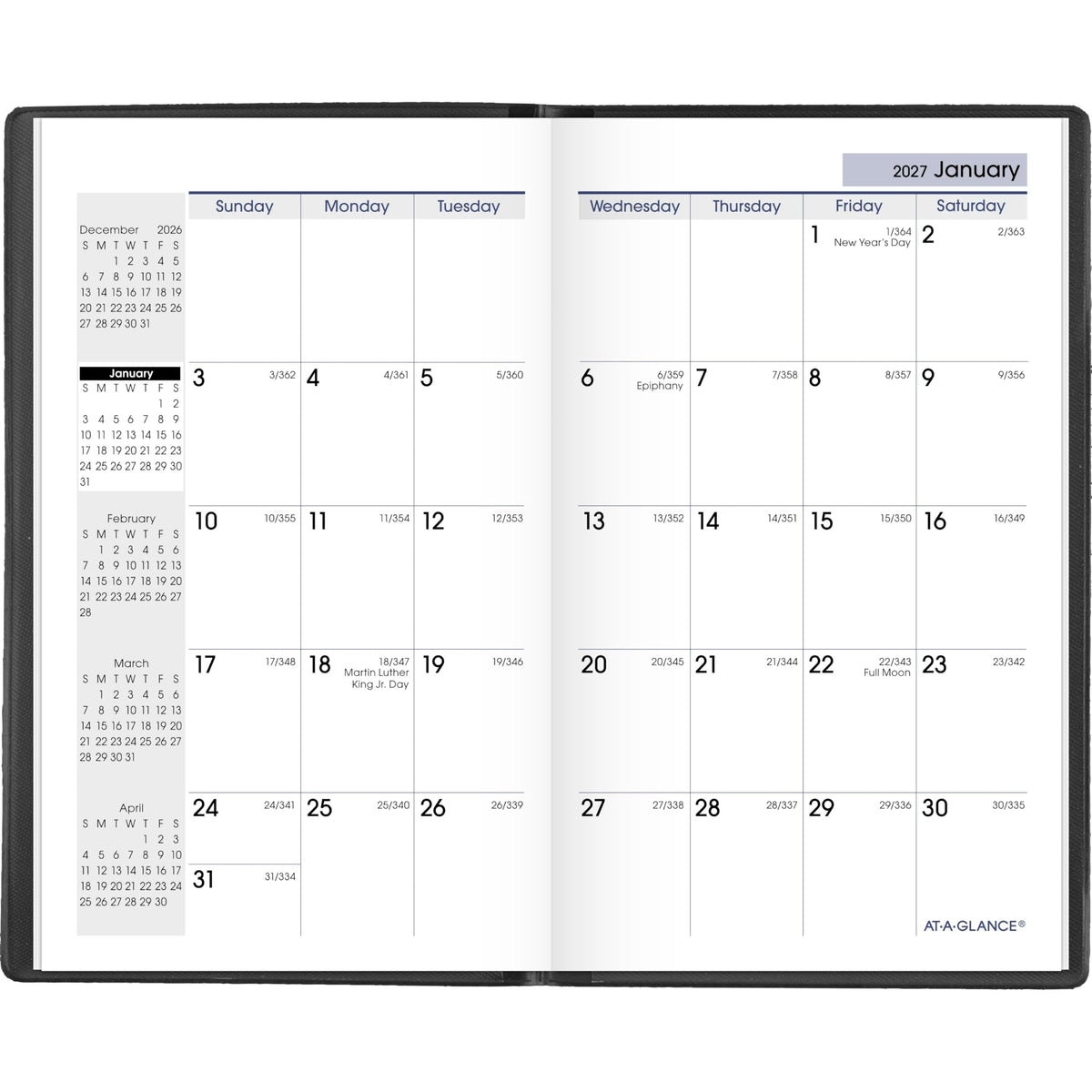AT-A-GLANCE Planner SK5300, 3.5" x 6" – view 7