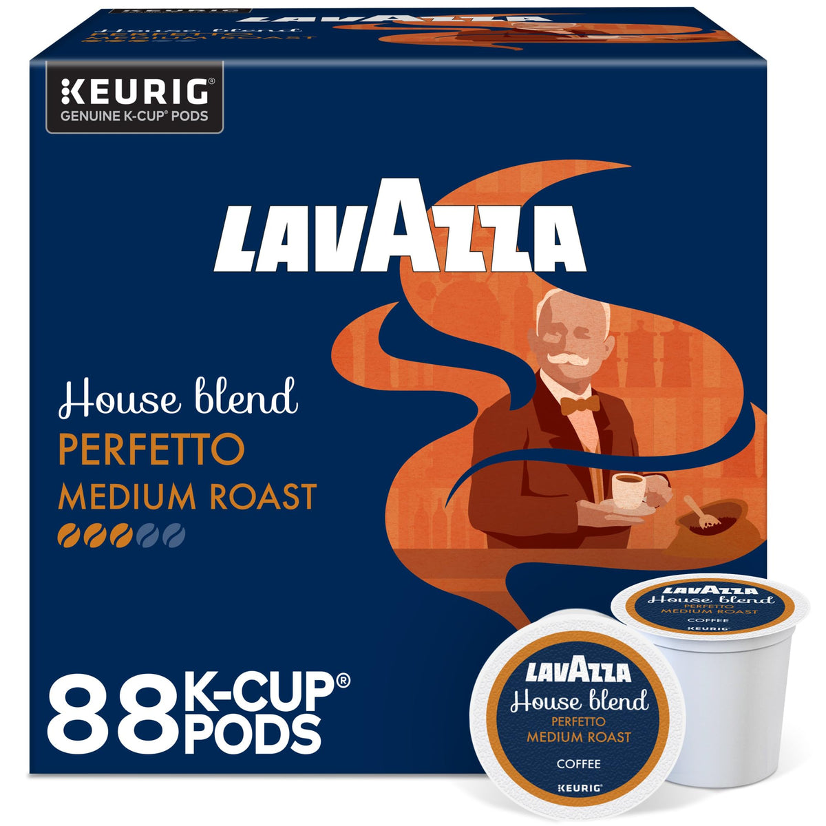 Lavazza Coffee, 22 Count (Pack of 4), 88 Count