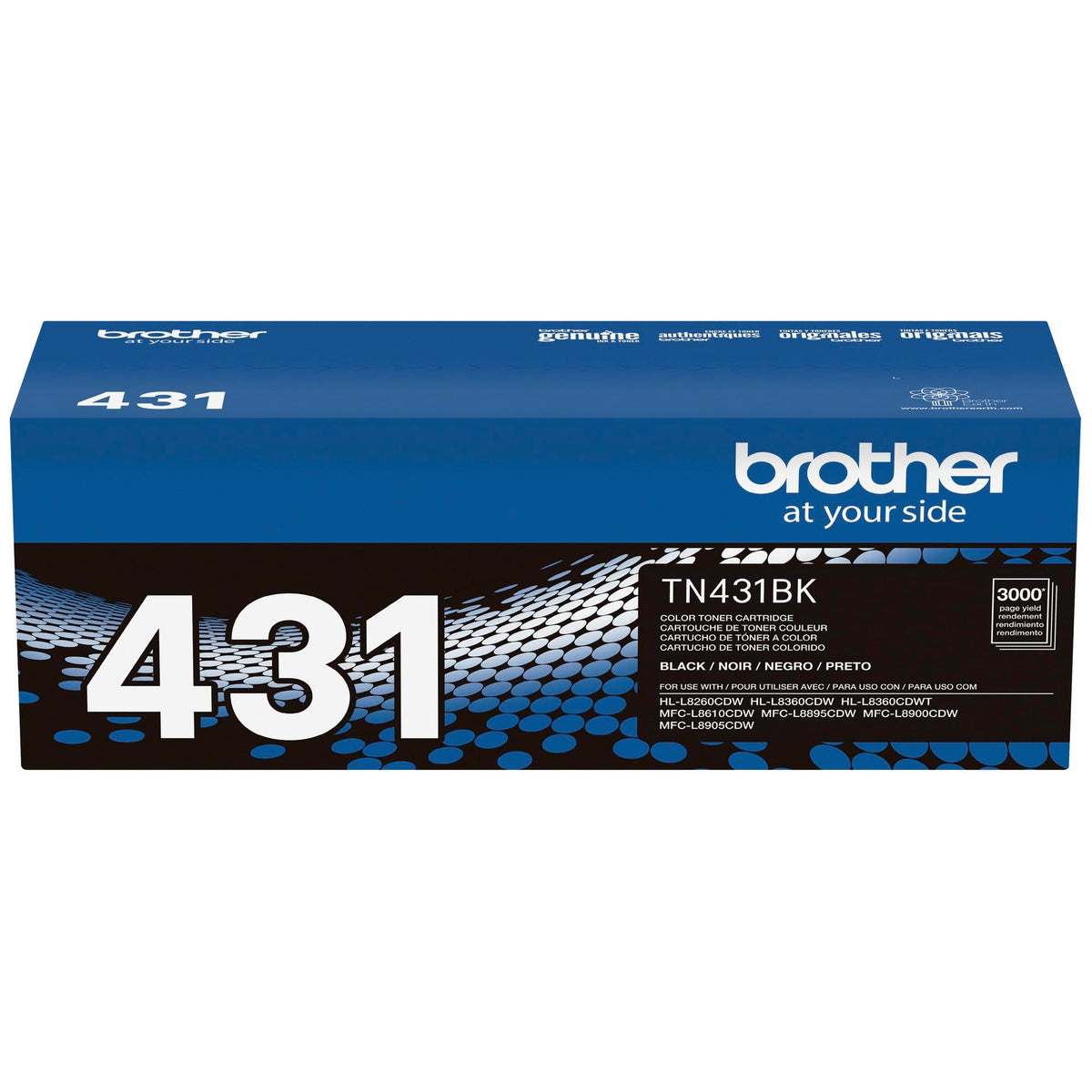 Brother Laser Printer Toner TN431BK, Standard Yield – view 7