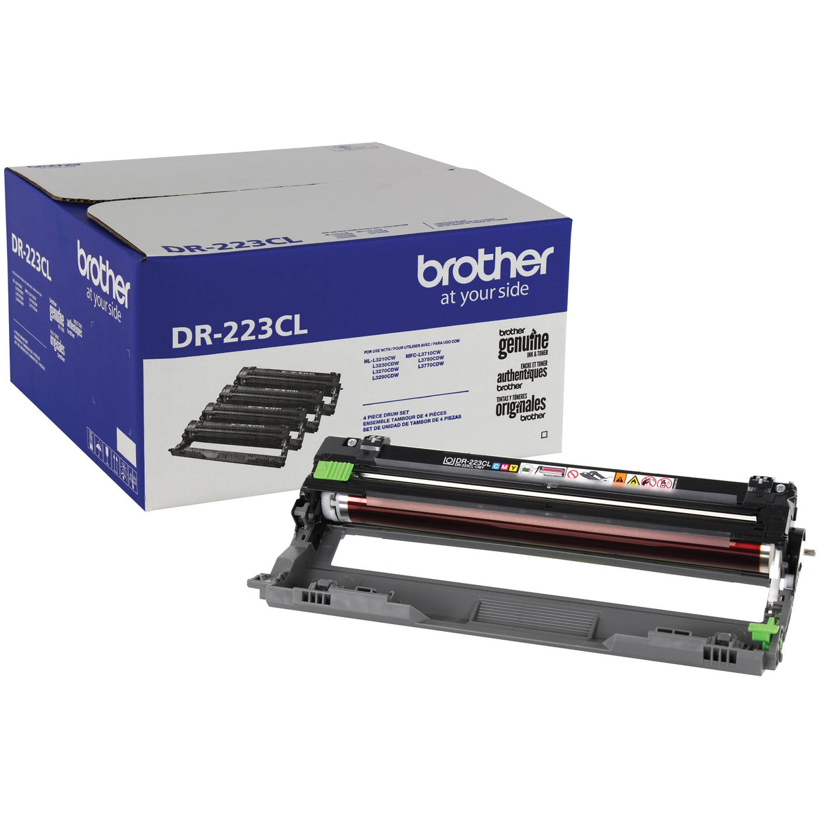 Brother Laser Printer Toner DR223CL, Standard Capacity