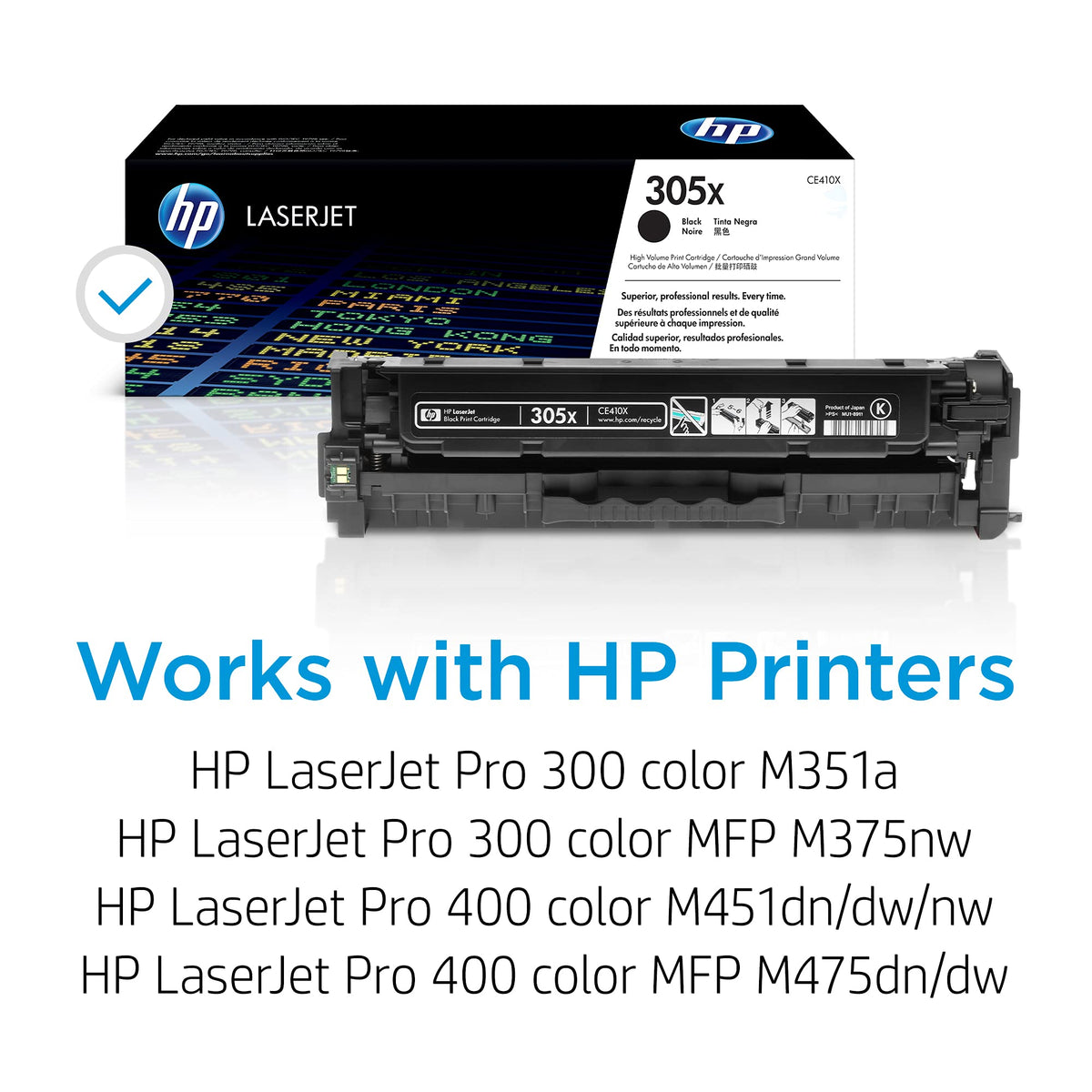 HP Laser Printer Toner CE410X, High Yield – view 2