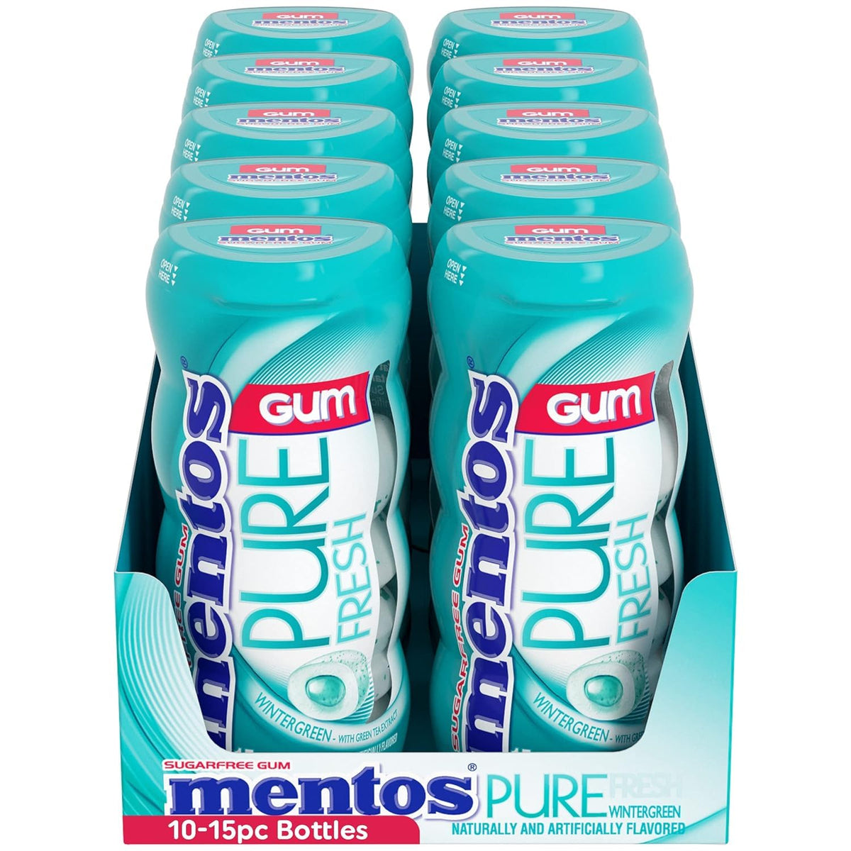 MENTOS Chewing Gum BCG270320, 15 Count (Pack of 10), 150 Count – view 2