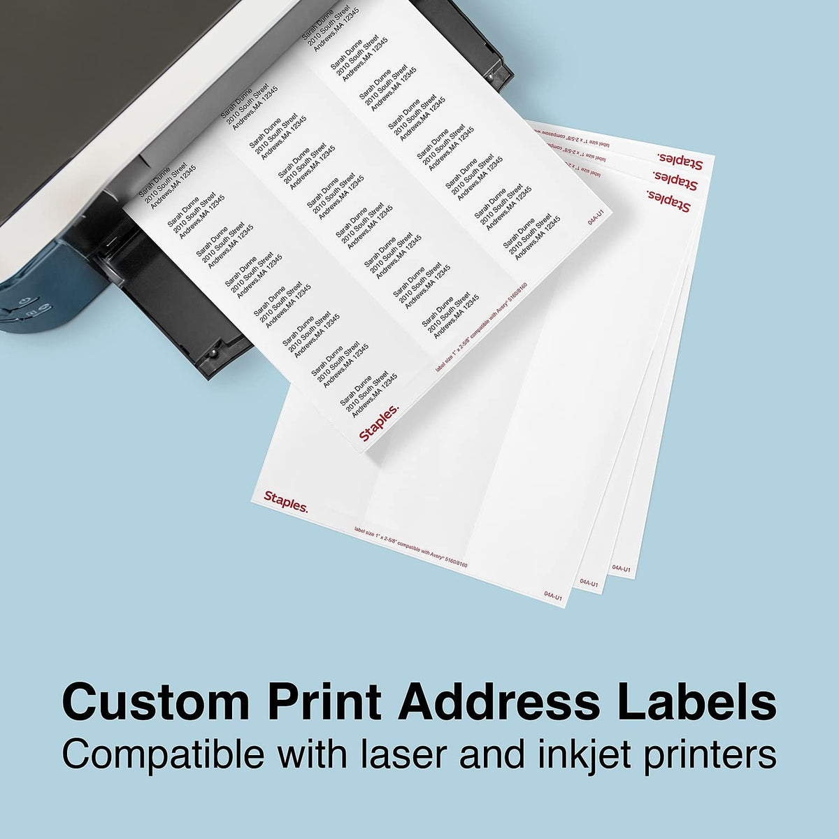 Staples Label ST18055-CCVS, 1*2.375 in, 60000 Count – view 4