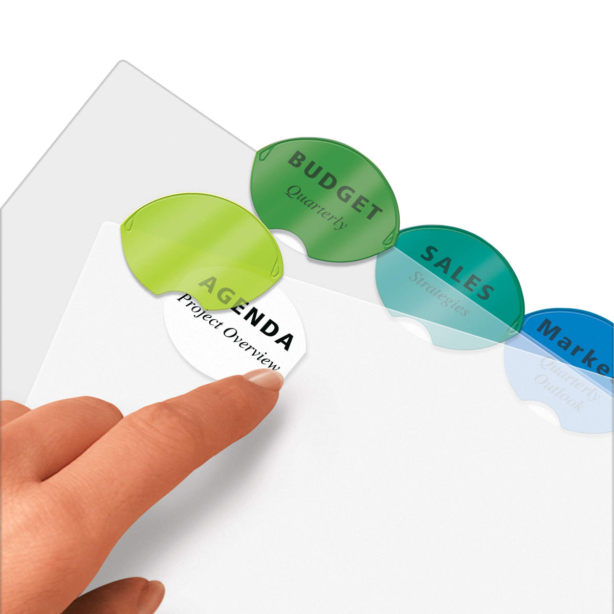 Avery Binder Divider 11201, 1-Pack, 8 Count – view 7