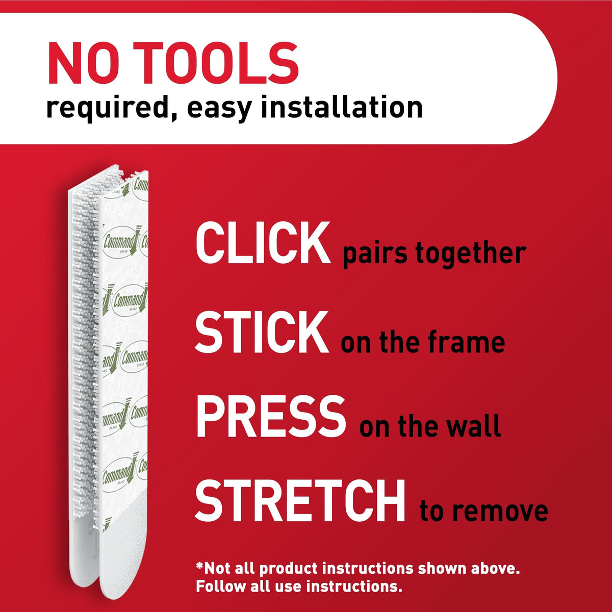 Command Adhesive Tapes 17217-8ES, X-Large, 8 Count – view 6