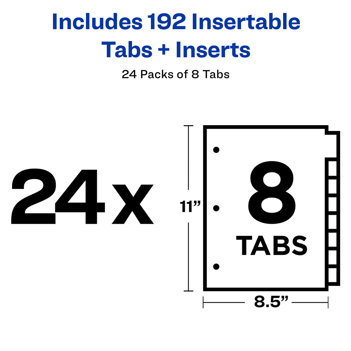 Avery Binder Divider 11115, 24 Packs – view 5
