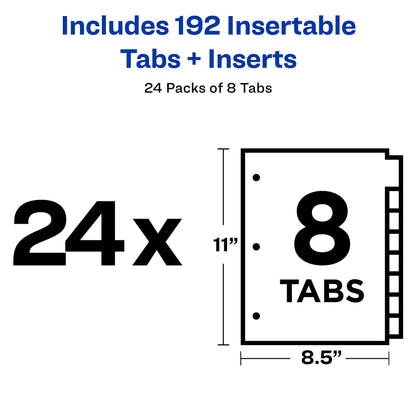 Avery Binder Divider 11115, 24 Packs – view 5