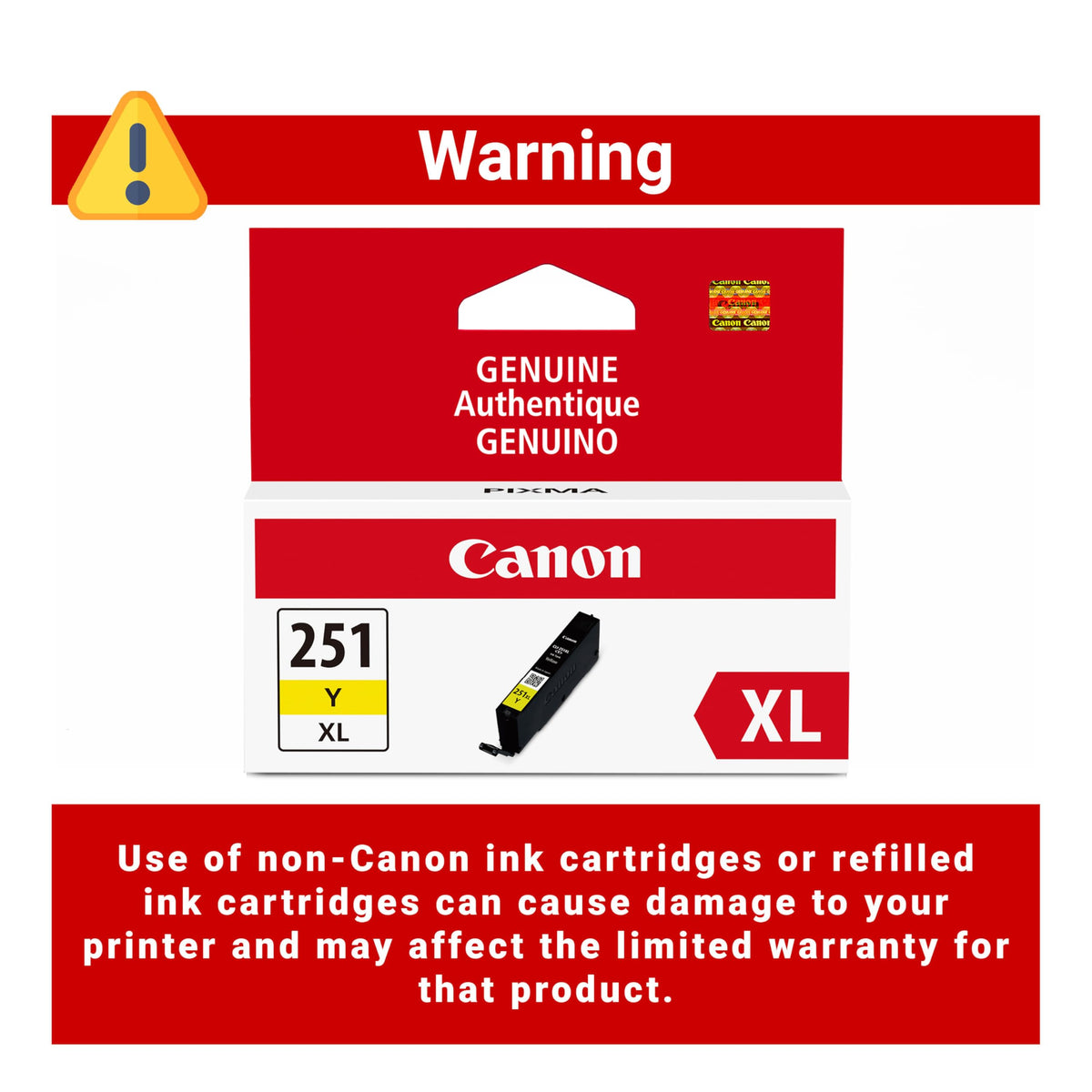 Canon Inkjet Printer Ink 6514B001, CLI-251XL – view 3