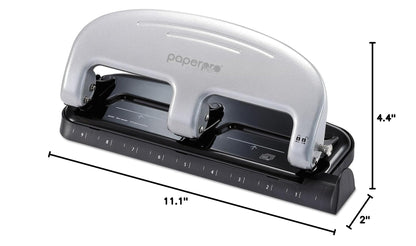 Bostitch Hole Punch 2220, 20 Sheet Black – view 7