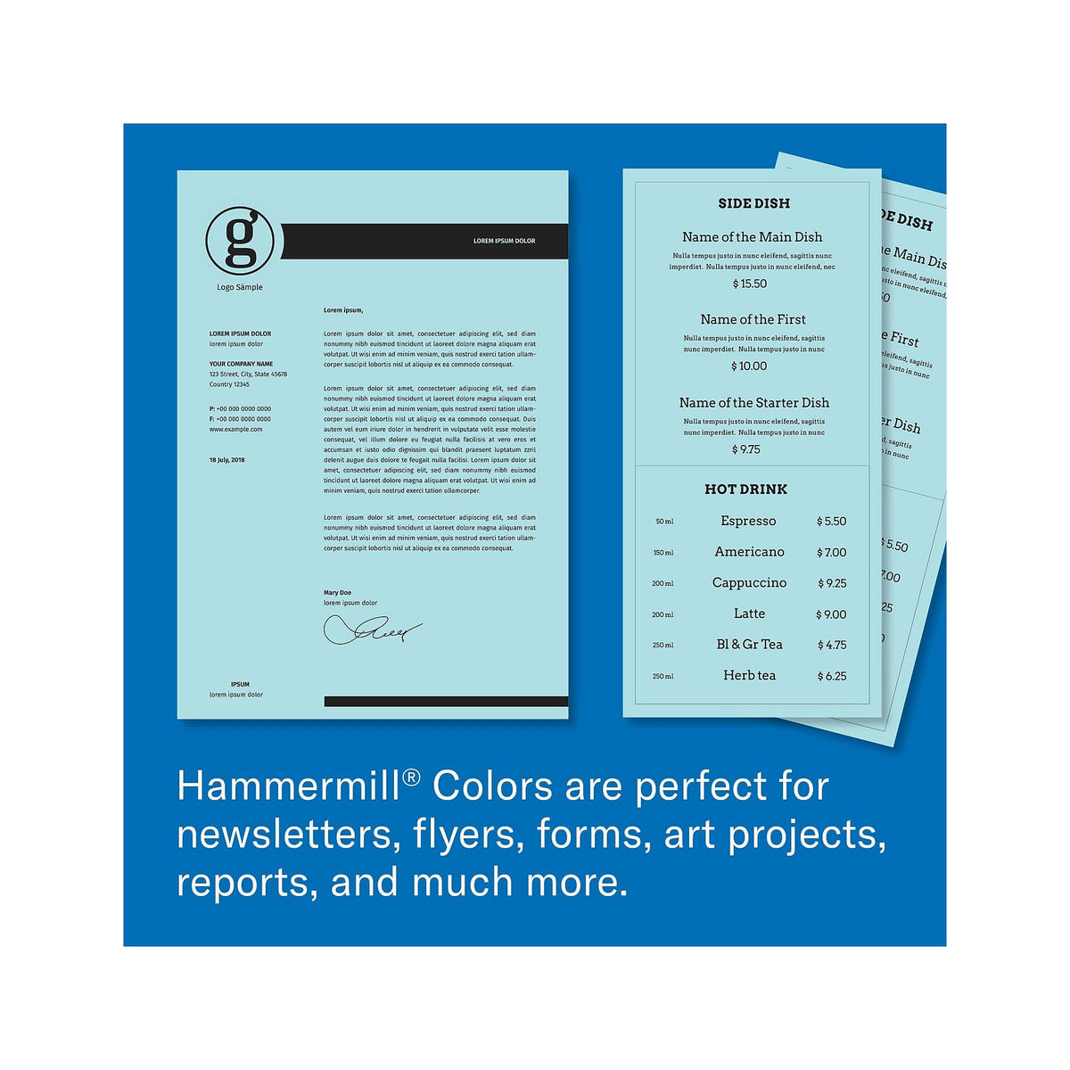 Hammermill Print Copy Paper 103309C, 10 Ream | 5000 Sheets – view 3