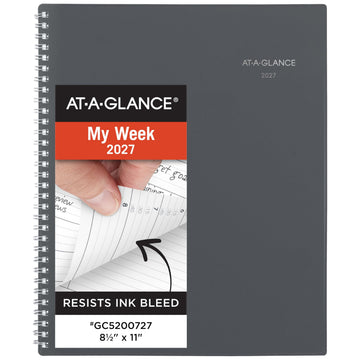 AT-A-GLANCE Planner GC52007, 8.5" x 11"