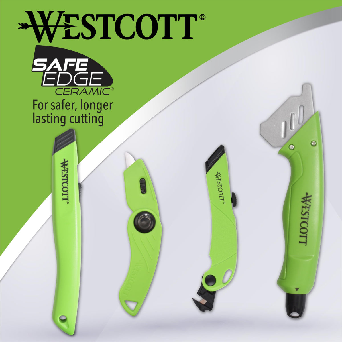 Westcott Utility Knife 00722, Aluminum 1-Pack – view 7