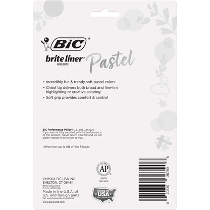 BIC Marking Pen GBLDP61AST, 6 Count – view 2