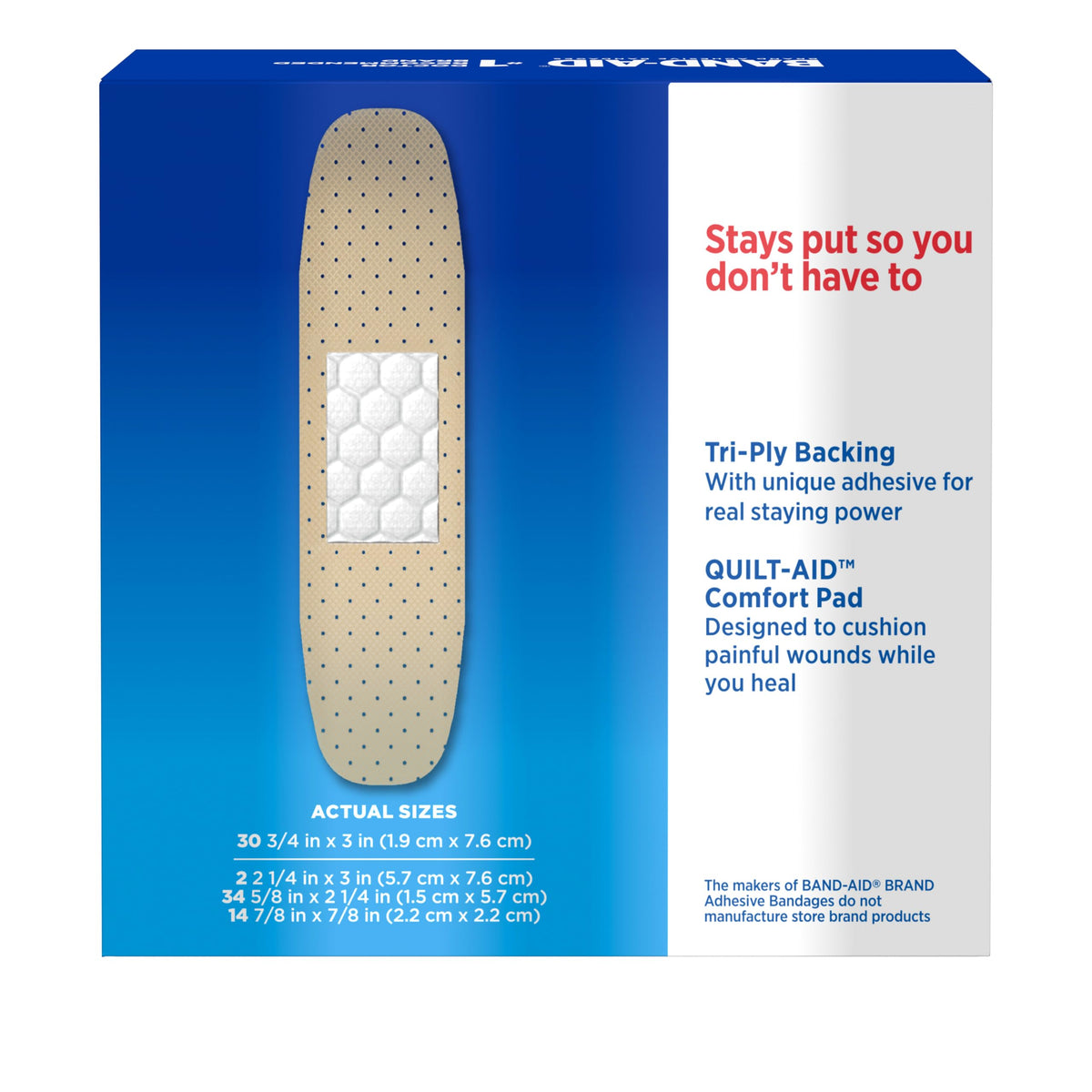 Band-Aid Wound Dressing 111713400, 80 Count – view 3