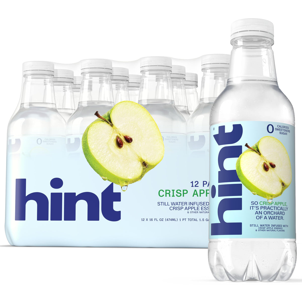 Hint Water 184739001054, 16 Fl Oz (Pack of 12)