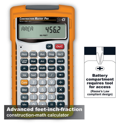 Calculated Industries Calculator 4065 – view 2