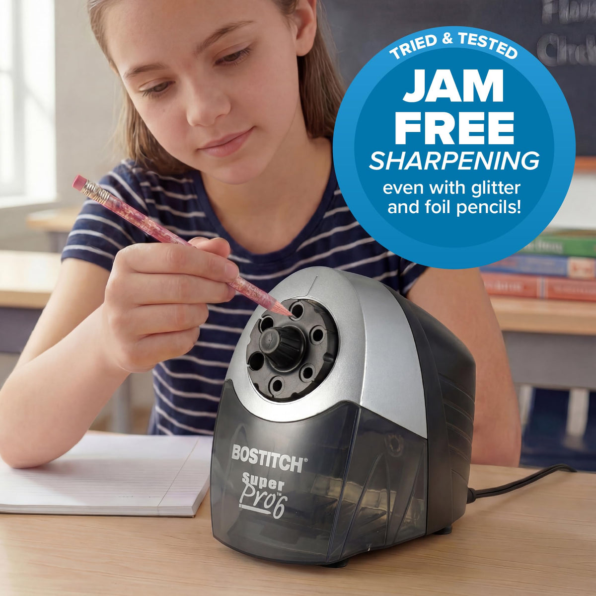 Bostitch Pencil Sharpener EPS12HC, 10-5/8 x 6-1/8 x 9 in – view 8