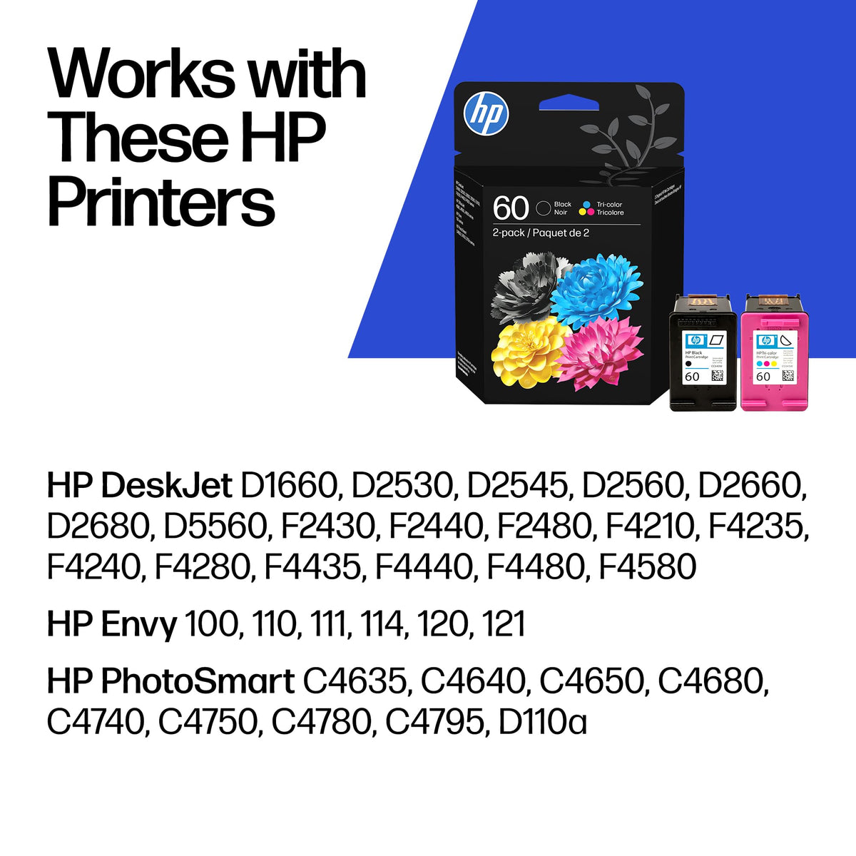 HP Inkjet Printer Ink N9H63FN, Combo Pack – view 2