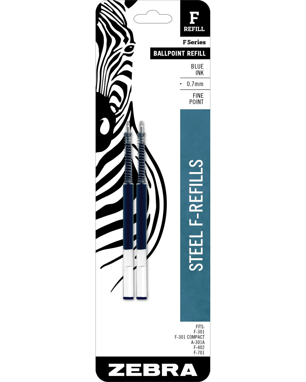 Zebra Pen Pen Marker Ink Cartridge Refill 85522, 2 Count