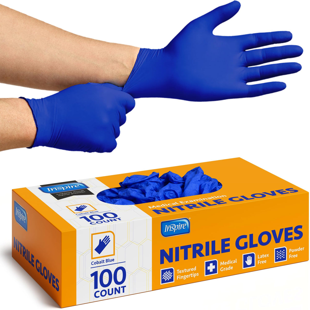 Inspire Protective Glove INSCBNG-L, Large, 1000 Count