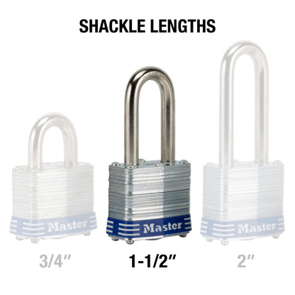 Master Lock 3DLF, 1-1/2" shackle – view 5
