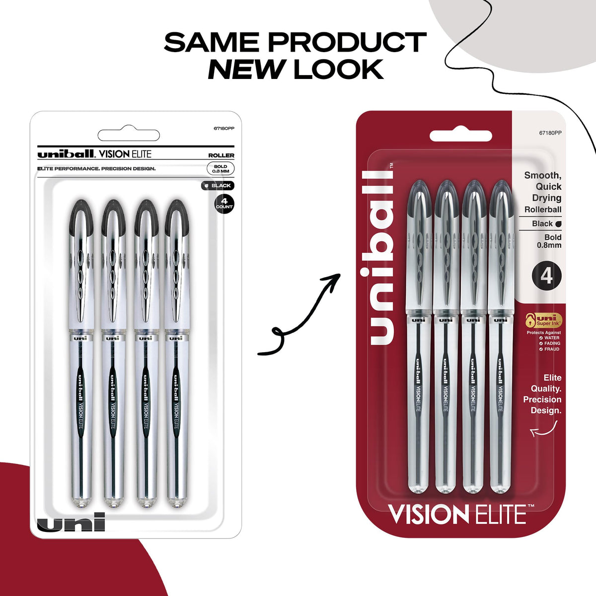 Uni-Ball Writing Instrument 67180PP, 4 Count – view 5