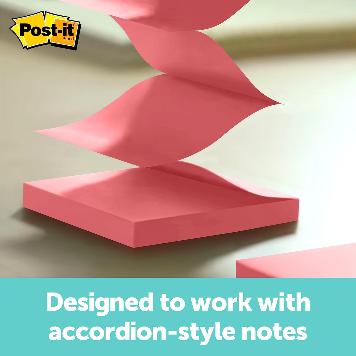 Post-it Self Stick Note WD-330-BK, 3 Inch x 3 Inch – view 3