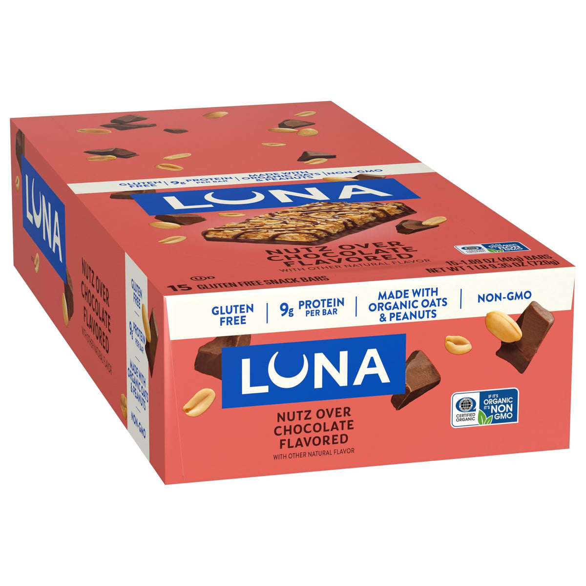 Luna Bar Snack Food Bar 210002, 15 Count – view 11