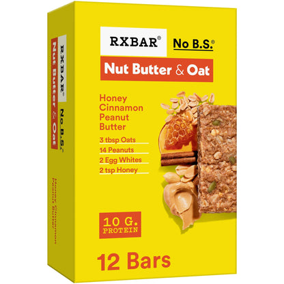 RXBAR Snack Food Bar, 12 Count