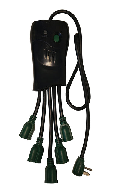 Power By GoGreen Power Strip GG-5OCT