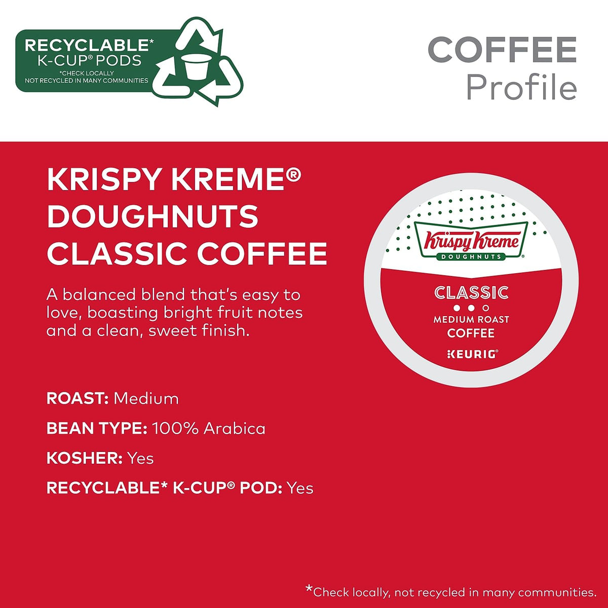 Krispy Kreme Coffee 6110, 24 Count – view 8