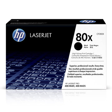 HP Laser Printer Toner CF280X, High Yield