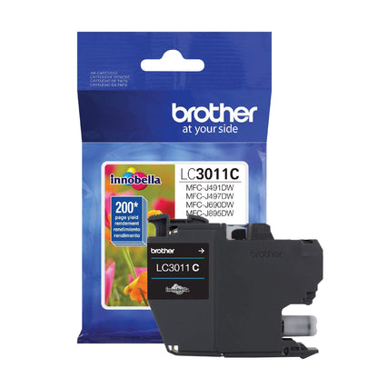 Brother Inkjet Printer Ink LC3011C, 1 Count