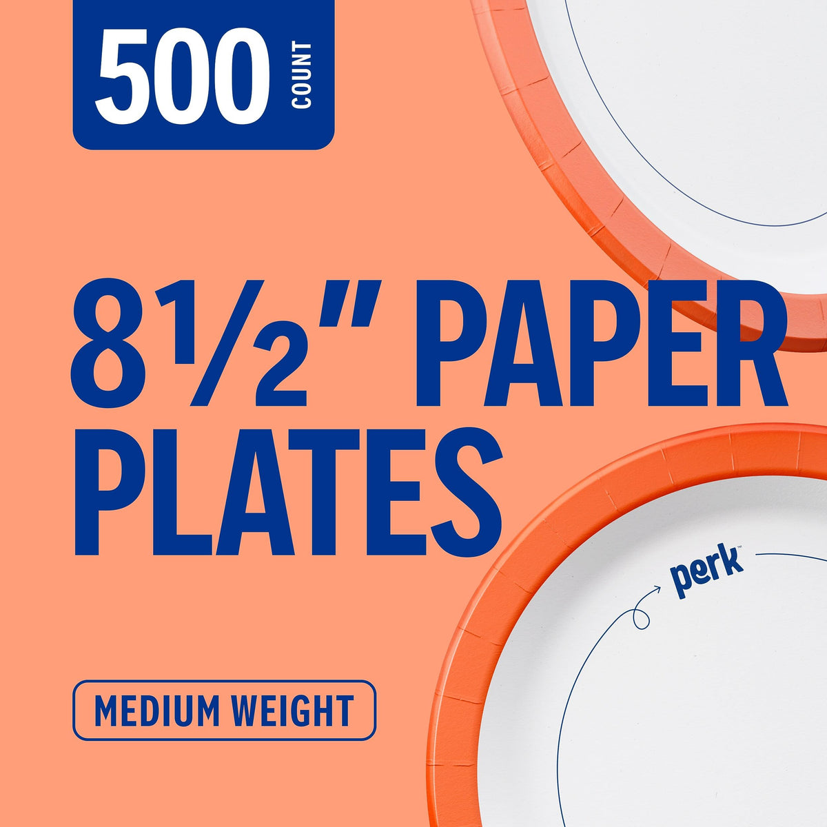 Perk Dishware Plate PK54329CT, 500 Pack – view 3
