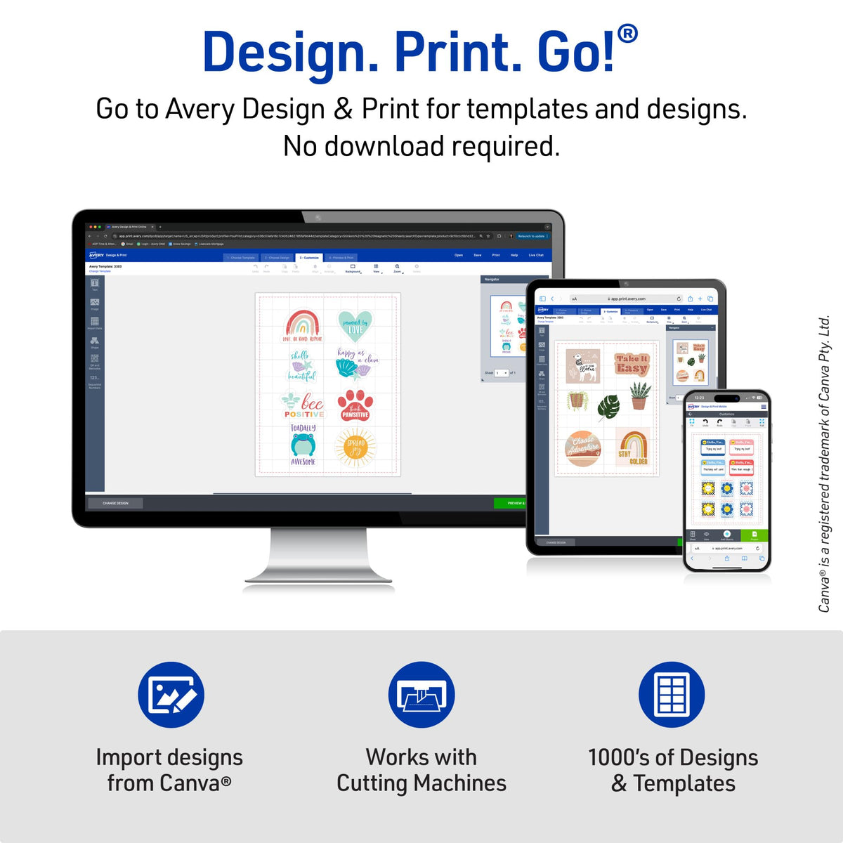 AVERY Iron On Transfer Design 3279, 8.5" x 11" – view 9