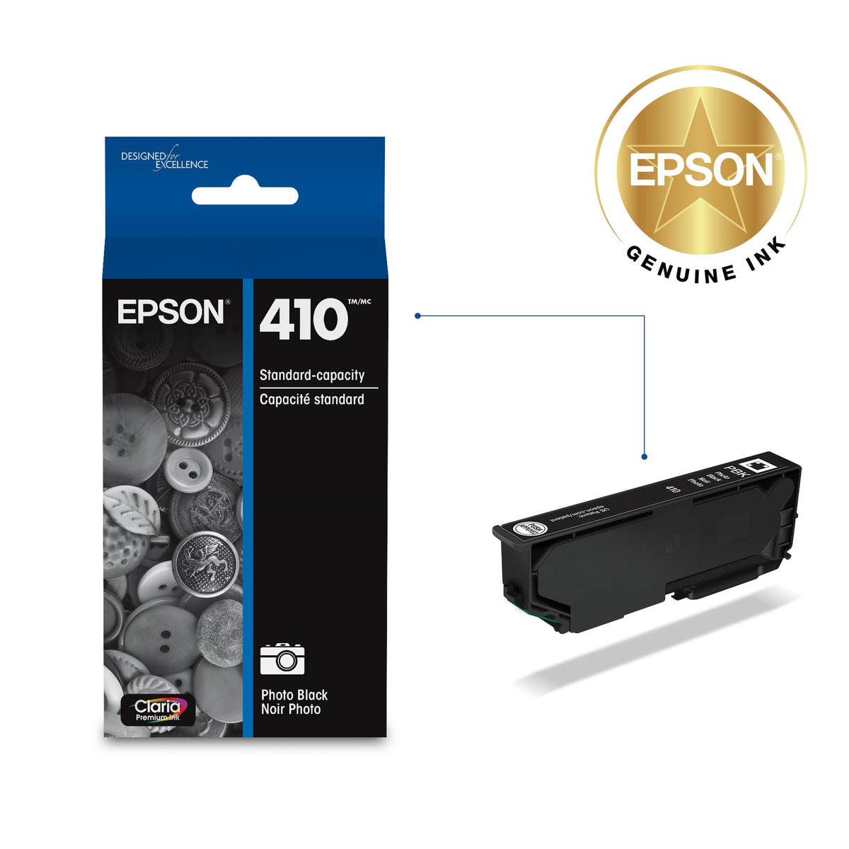 Epson Inkjet Printer Ink T410120 – view 2