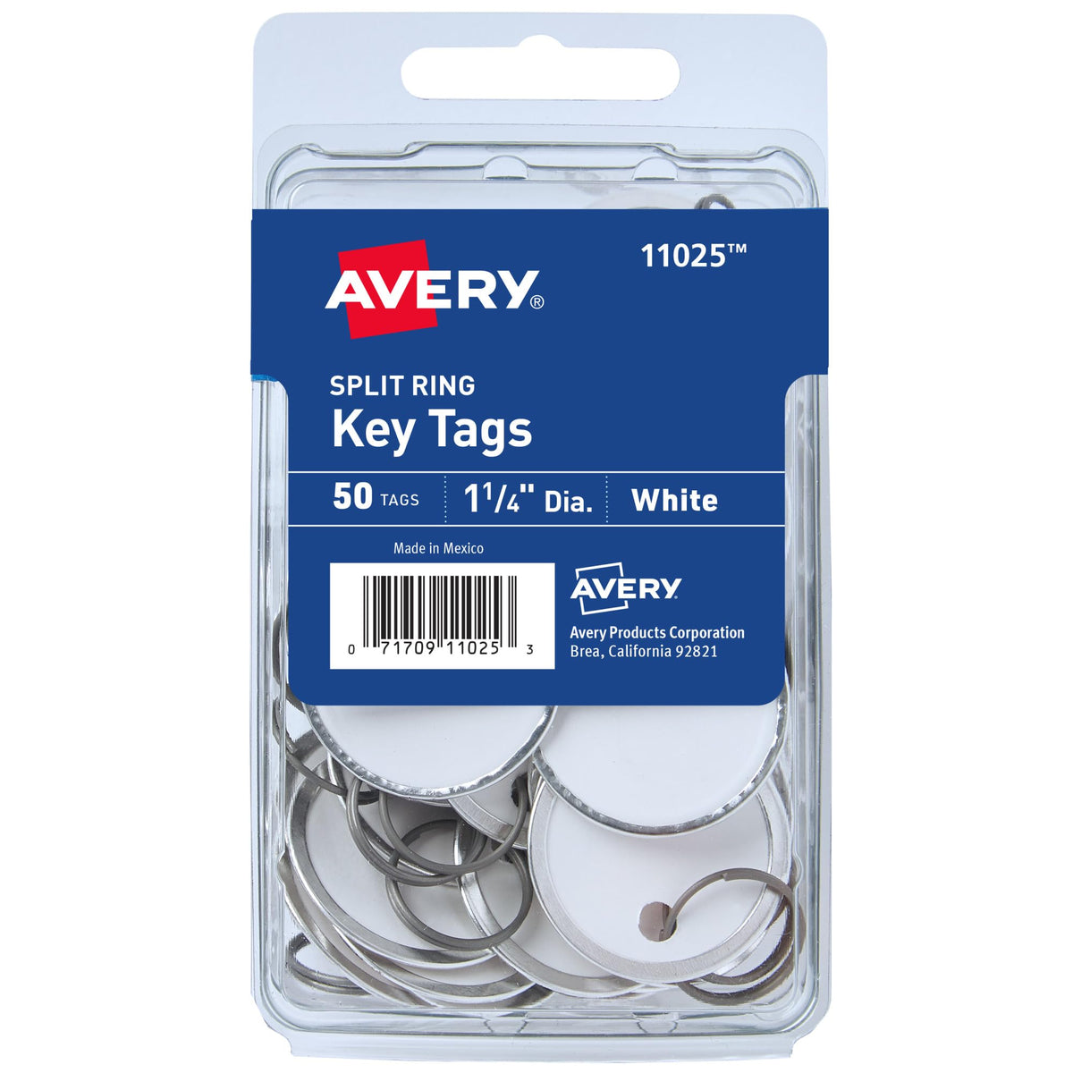 Avery Label 11025, One Size, 50 Count