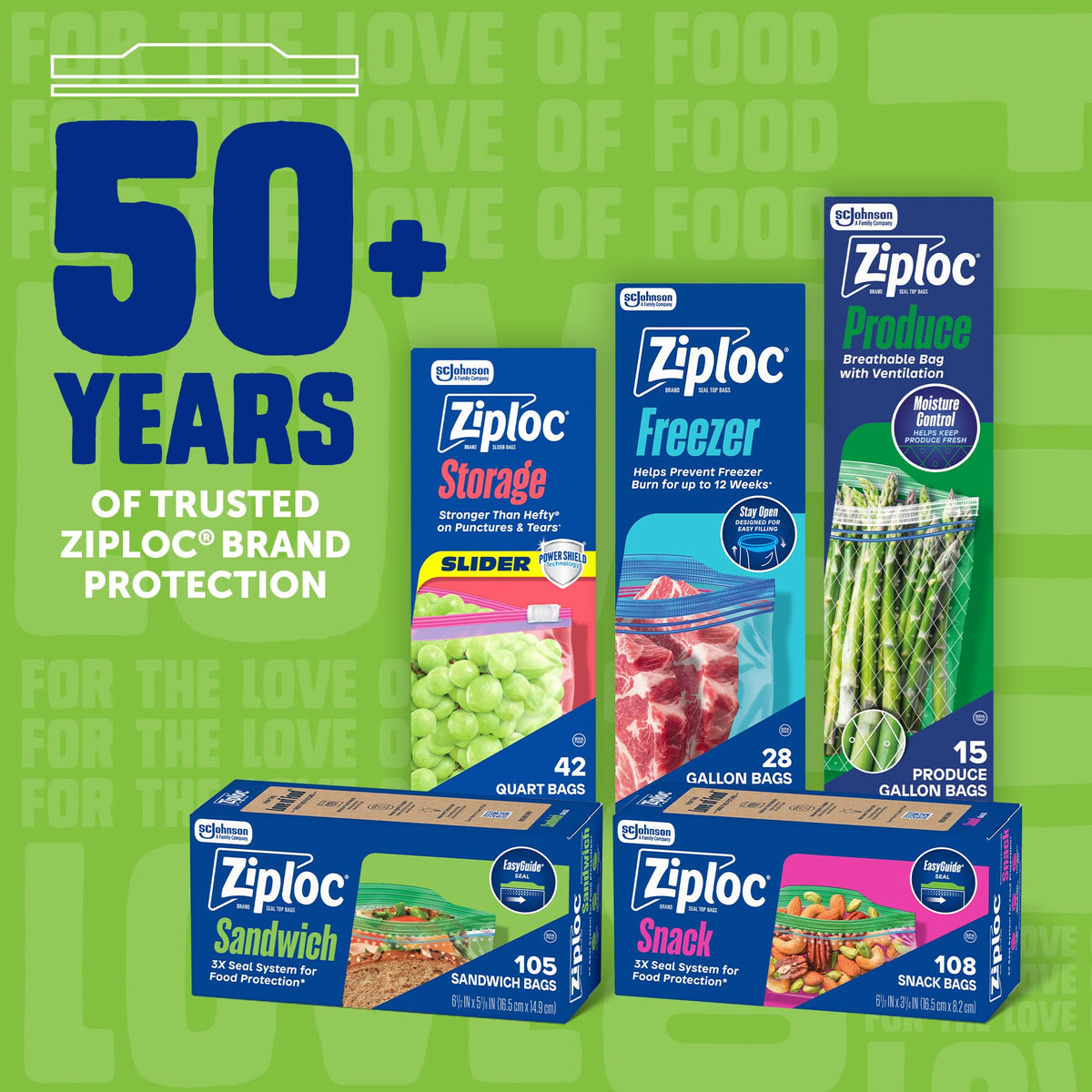 Ziploc Food Storage Bag 383217, 270 Count – view 7