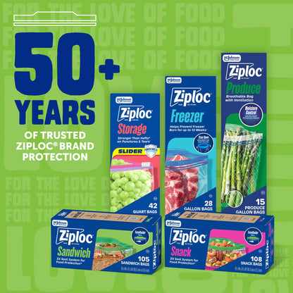 Ziploc Food Storage Bag 383217, 270 Count – view 7