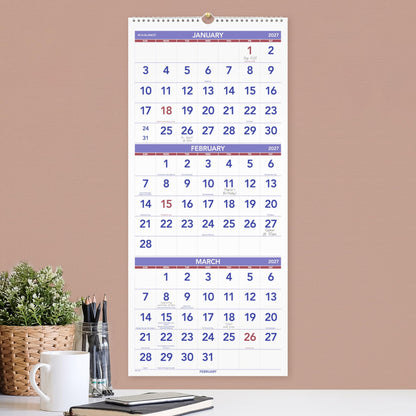 AT-A-GLANCE Calendar PM1128, 12"W x 27"H – view 3