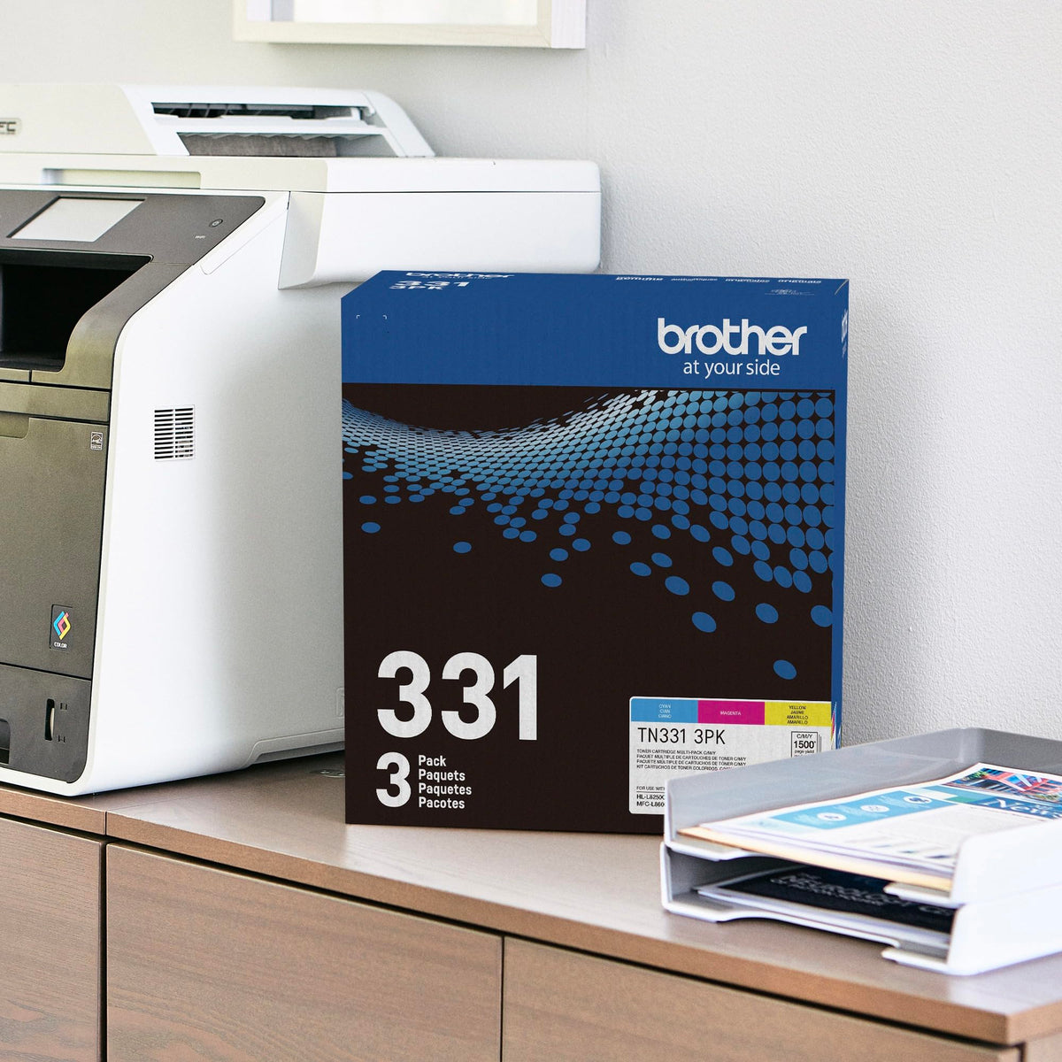 Brother Laser Printer Toner TN3313PK, 3 Pack – view 3