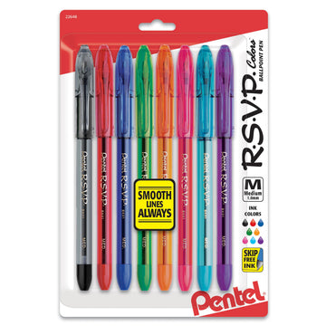 Pentel Writing Instrument BK91CRBP8M, 1 Count (Pack of 8)