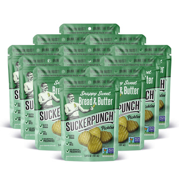 SUCKERPUNCH Snack Chip And Crisp, 3.4 Ounce (Pack of 12)