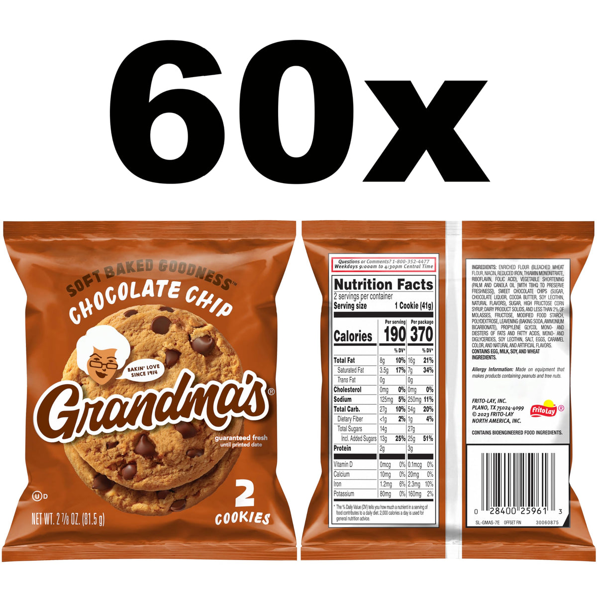Grandma's Cookie 45092, 150 Ounce – view 2