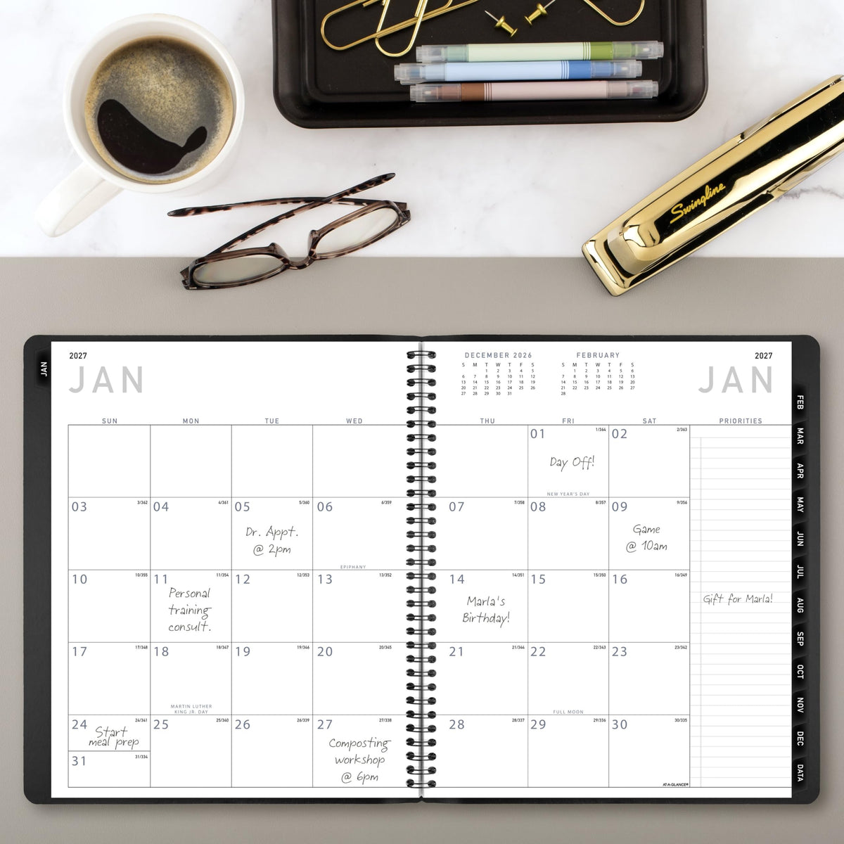 AT-A-GLANCE Planner 70260X05, 9" x 11" – view 2
