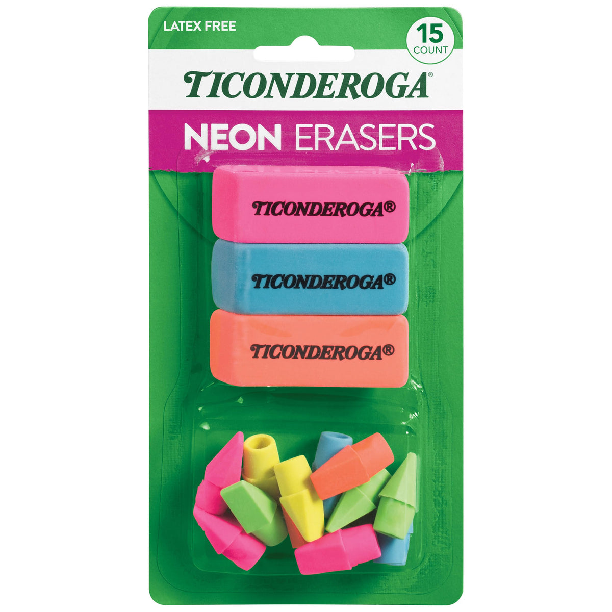 Ticonderoga Eraser, 15 Count