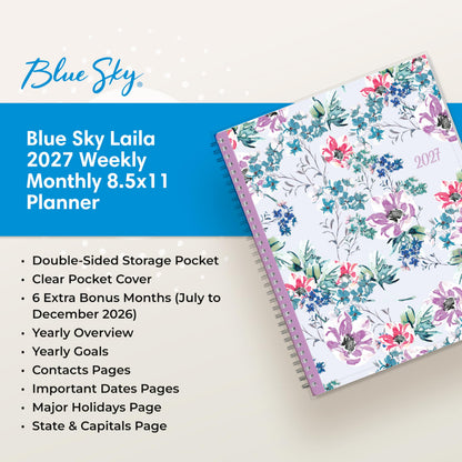 Blue Sky Planner 137273-27AMZ, 8.5" x 11" – view 9