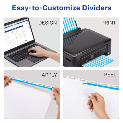 Avery Binder Divider 11436, 5 tab – view 5
