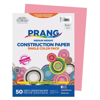 Prang Art Media Paper P7003, 9 x 12 in, 50 Count